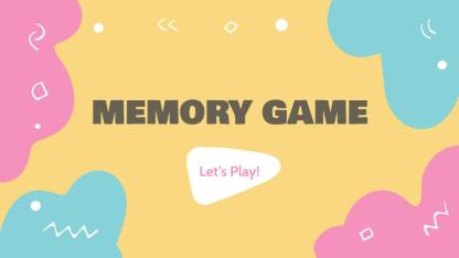 Copia di Memory Game by Slidesgo